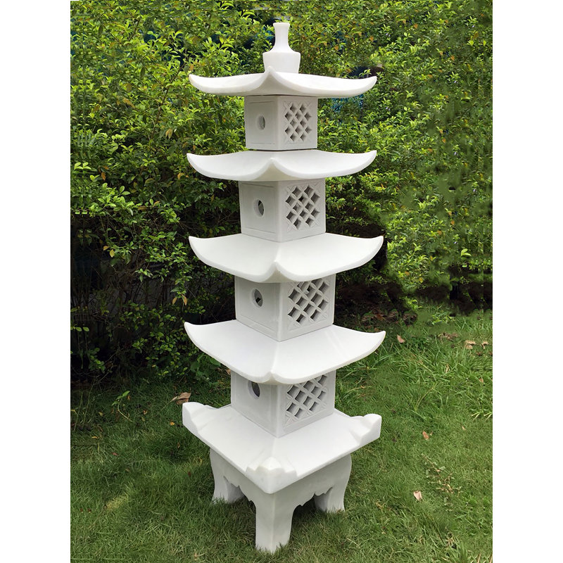 Bloomsbury Market Carytown Pagoda Statue Wayfair.co.uk